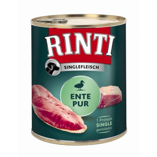 Rinti Singlefleisch Exclusive Ente Pur 800g 