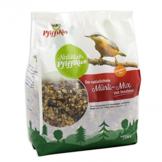 Natürlich Pfiffikus Müsli-Mix mit Insekten 2,5kg 