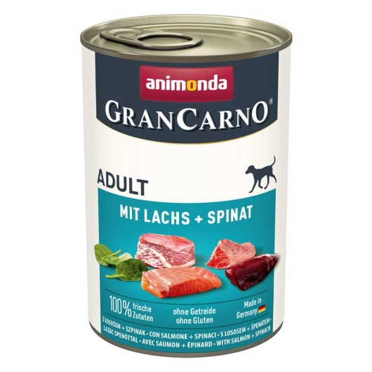 Animonda GranCarno Adult mit Lachs & Spinat 