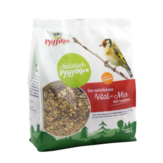 Natürlich Pfiffikus Vital-Mix mit Insekten 1kg 