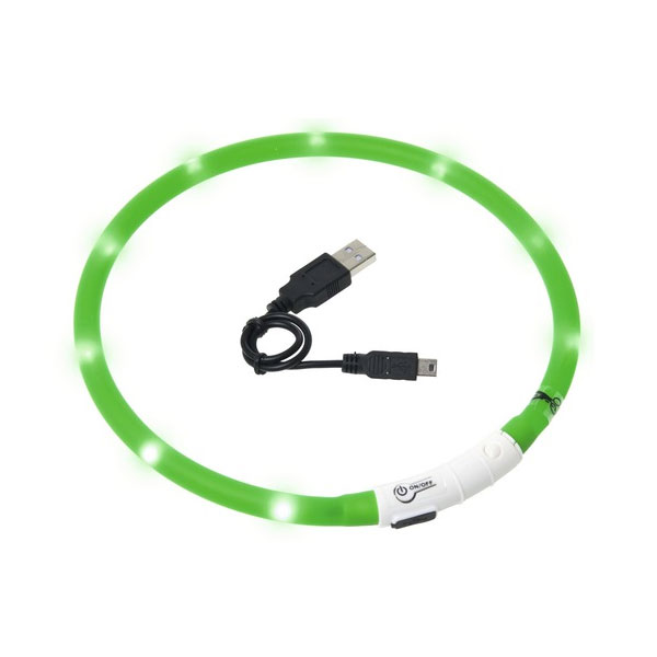 Karlie Visio Light LED-Leuchtschlauch mit USB - GrÃ¼n