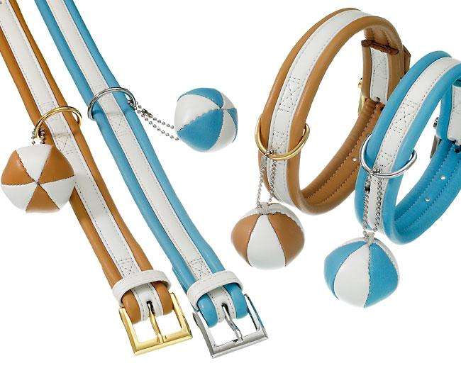 Karlie COTTAGE LINE Halsband - Blau-WeiÃ - 30 cm