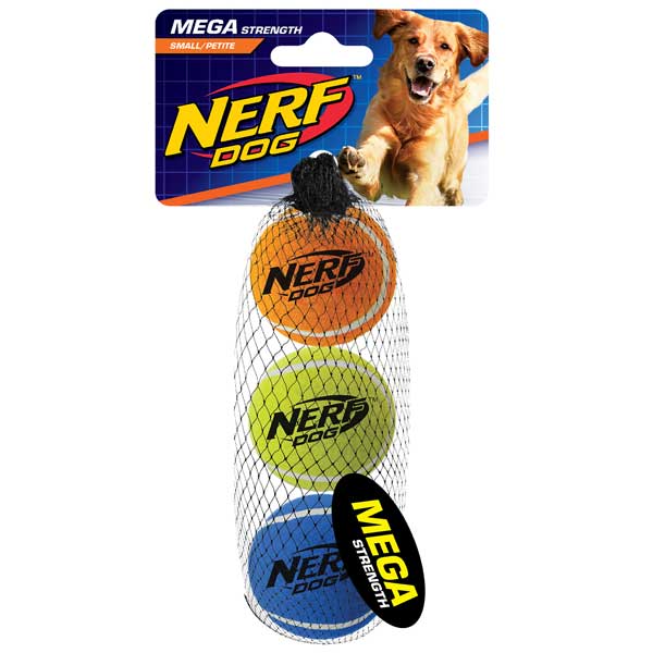 NERF DOG Tennis Balls megastark - 5,1 cm / 3 StÃ¼ck