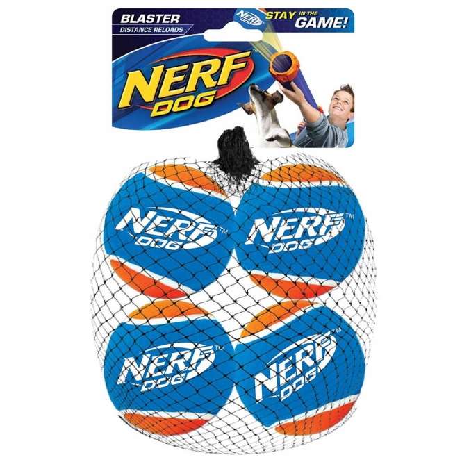NERF DOG Tennisball Blaster ErsatzbÃ¤lle - 4er Set